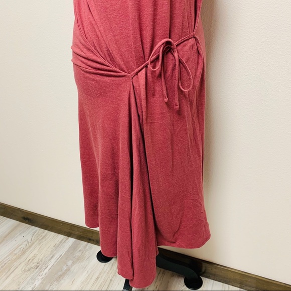 NEW Chelsea28 Asymmetrical Burgundy Tank Dress Sm - Picture 4 of 9